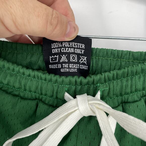 Capital Steez B47ANCE Mesh Gym Shorts Green Men's Size S - Picture 5 of 5